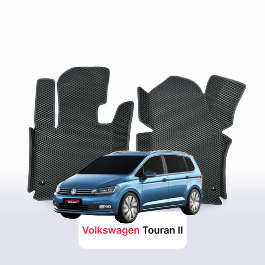 Автоковрики EVAMATS для Volkswagen Touran III покоління 2015-2025 р.в. МІНІВЕН