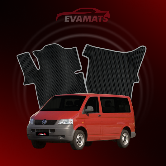 Dywaniki samochodowe EVAMATS do Volkswagen Transporter(T5) V gen 2003-2015 rok MINIVAN