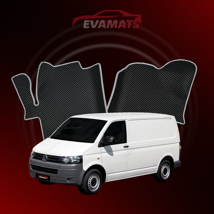 Dywaniki samochodowe EVAMATS do Volkswagen Transporter(T5) V gen 2003-2015 rok VAN