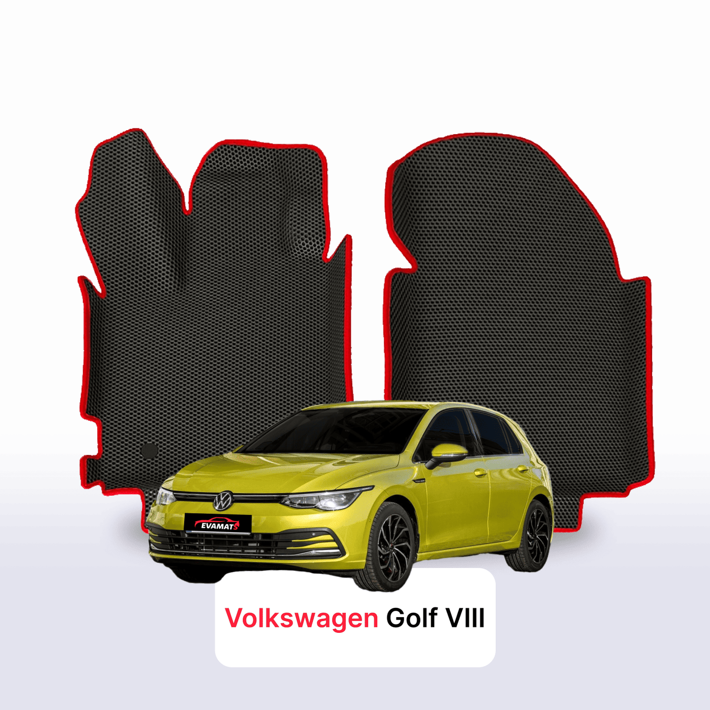 EVA Dywaniki samochodowe od EVA MATS 3D do Volkswagen Golf(MK8) VIII gen 2019-2028 rok Hatchback BENZYNA + Podpiętka EVAMATS