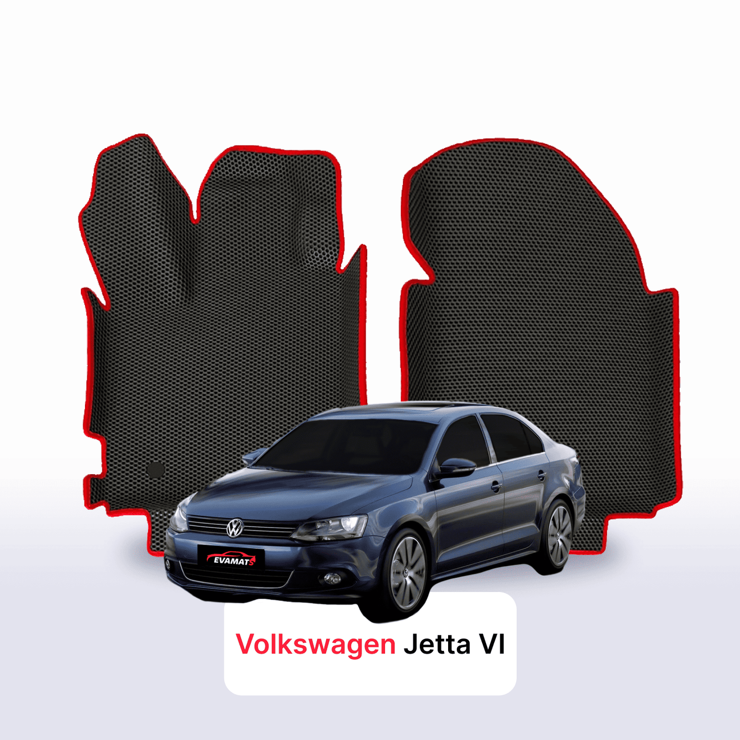 Dywaniki samochodowe 3D EVAMATS do Volkswagen Jetta VI gen 2010-2019 rok SEDAN