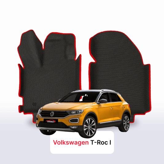 EVA Dywaniki samochodowe od EVA MATS 3D do Volkswagen T-Roc I gen 2017-2026 rok SUV 5 drzwi BENZYNA