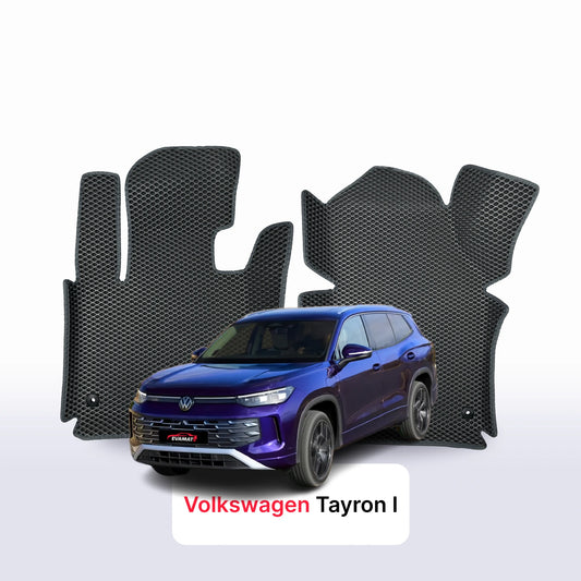 Автоковрики EVAMATS для Volkswagen Touran III покоління 2015-2025 р.в. МІНІВЕН
