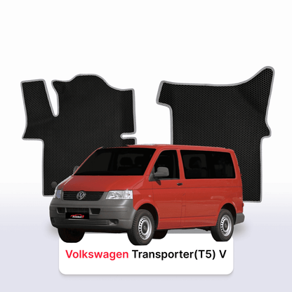 Автоковрики EVAMATS для Volkswagen Transporter(T5) V gen 2003-2015 МІНІВЕН