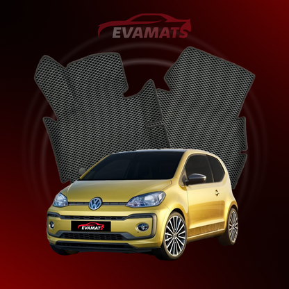 Автоковрики EVAMATS для Volkswagen UP I gen 2012-2020 р.в. ХЕТЧБЕК 3 дв.