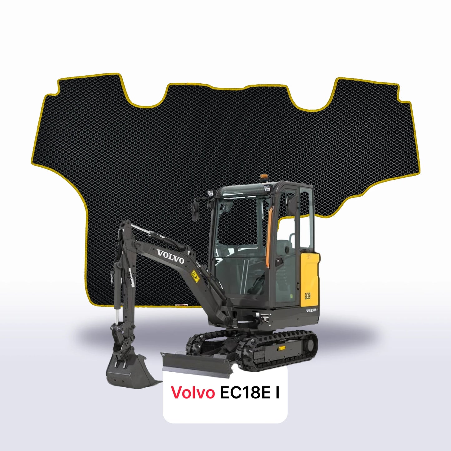 EVA Dywaniki samochodowe od EVA MATS 3D do Volvo EC18E 1 gen 2019-2027 rok KOPARKA Elektryczna