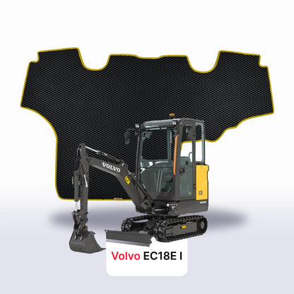 EVA Dywaniki samochodowe od EVA MATS 3D do Volvo EC18E 1 gen 2019-2027 rok KOPARKA Elektryczna