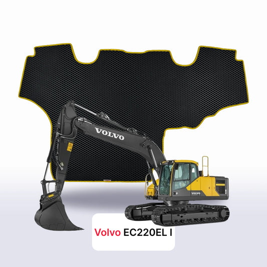 EVA Dywaniki samochodowe od EVA MATS 3D do Volvo EC220EL 1 gen 2016-2018 rok KOPARKA