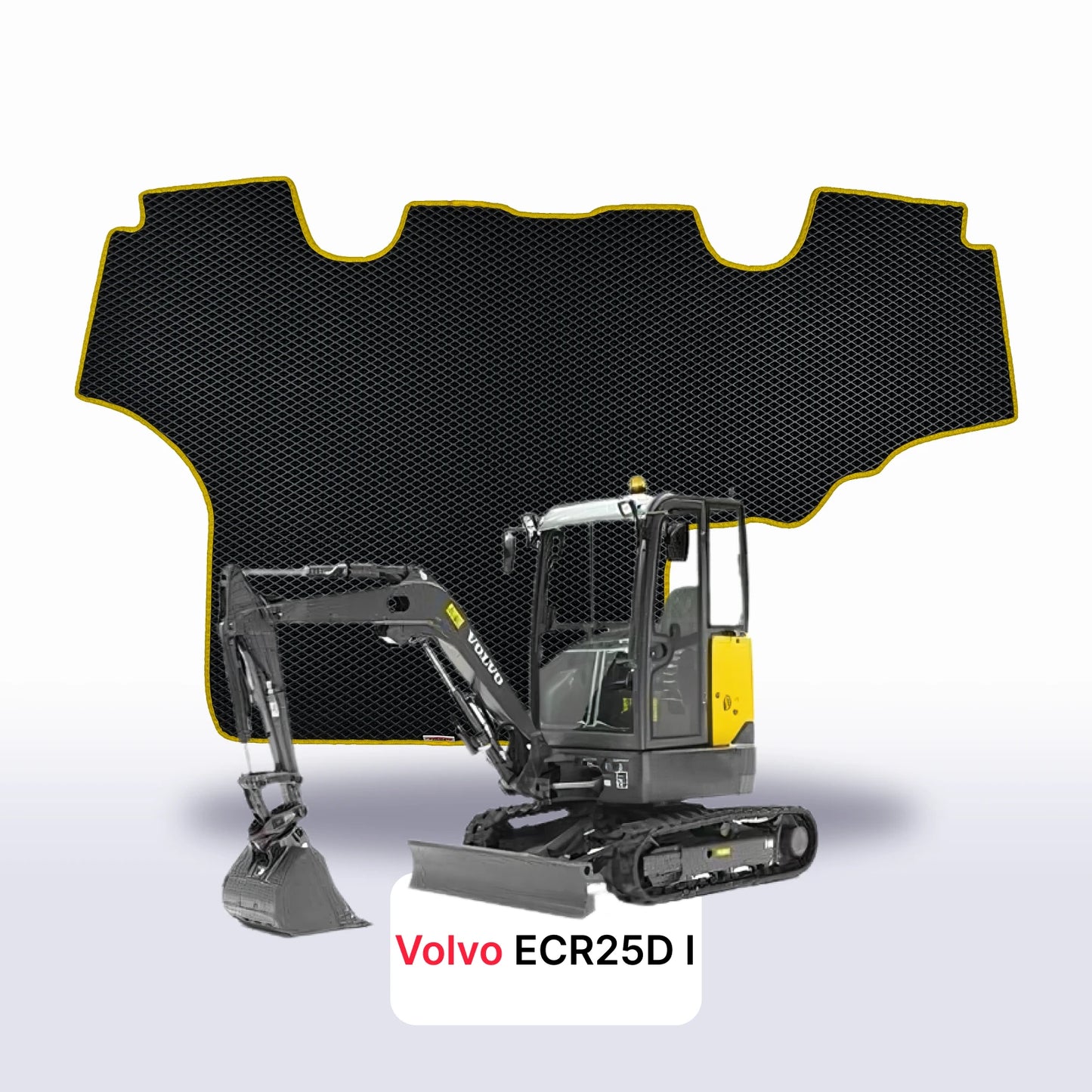EVA Dywaniki samochodowe od EVA MATS 3D do Volvo ECR25D 1 gen 2014-2024 rok KOPARKA