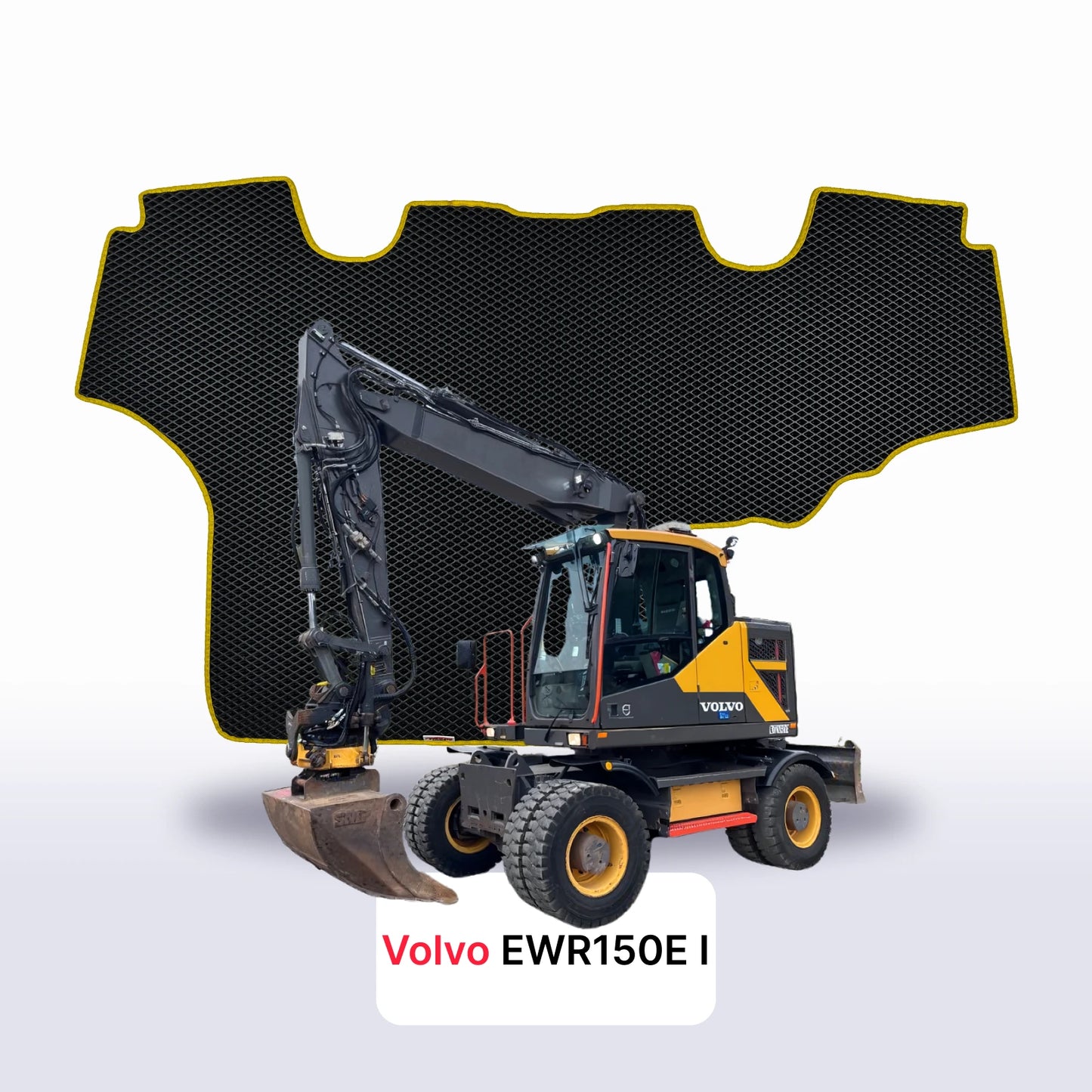 Автоковрики EVAMATS для Volvo EW160E 1-го поколения 2016-2018 года ЭКСКАВАТОР