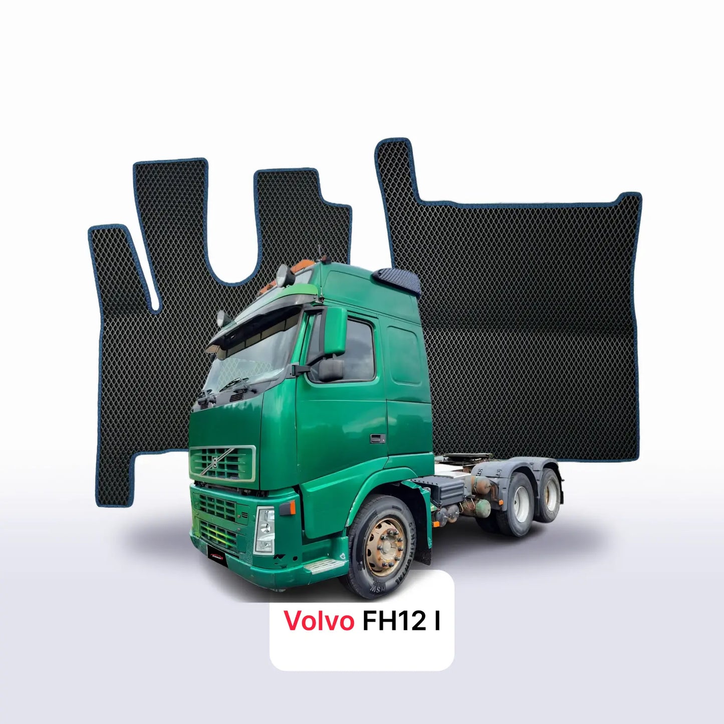 Автоковрики EVAMATS для DAF XD 1st gen 2022-2025 р. ТЯГАЧ ПРИЧІП