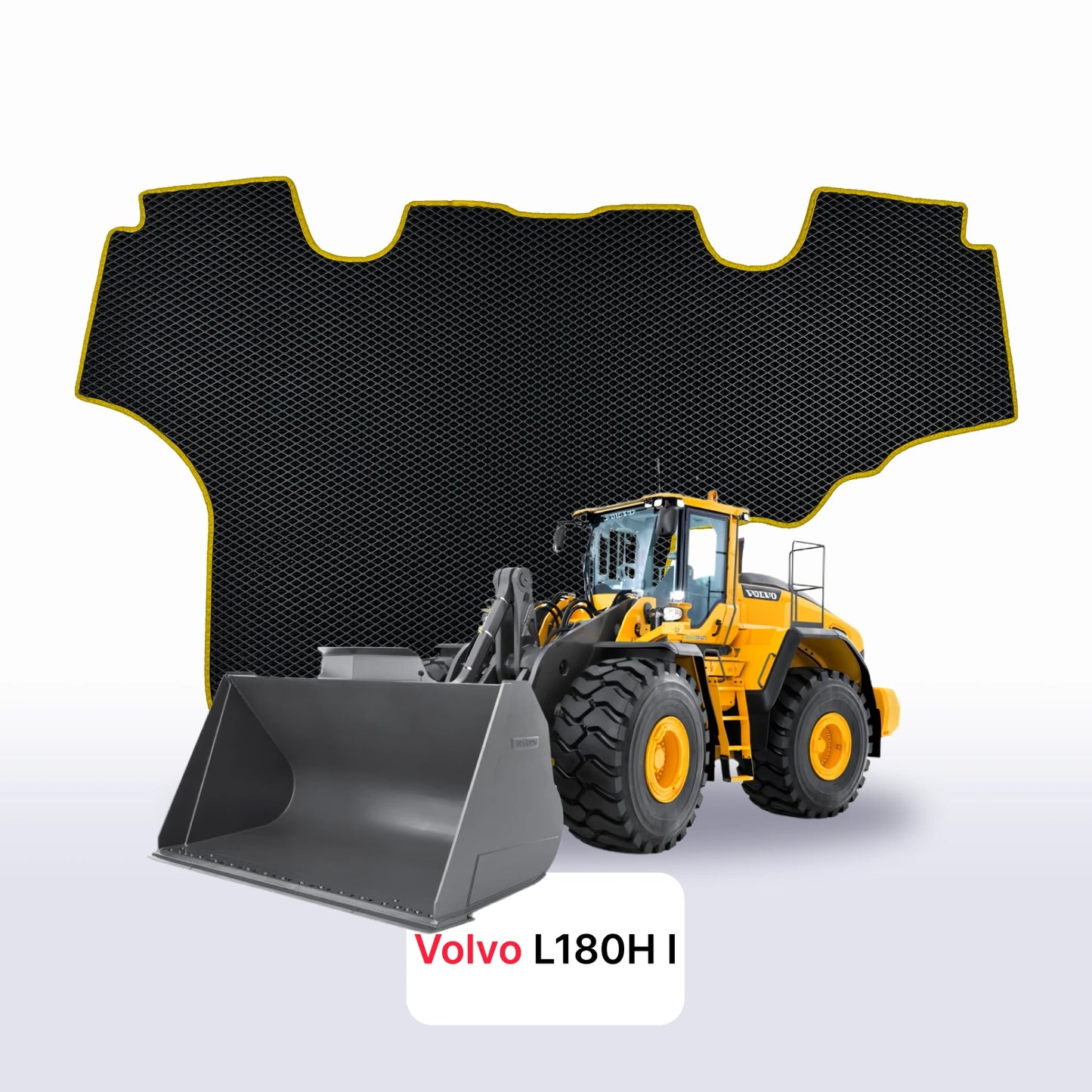 EVA Dywaniki samochodowe od EVA MATS 3D do Volvo L180H 1 gen 2020-2027 rok KOPARKA