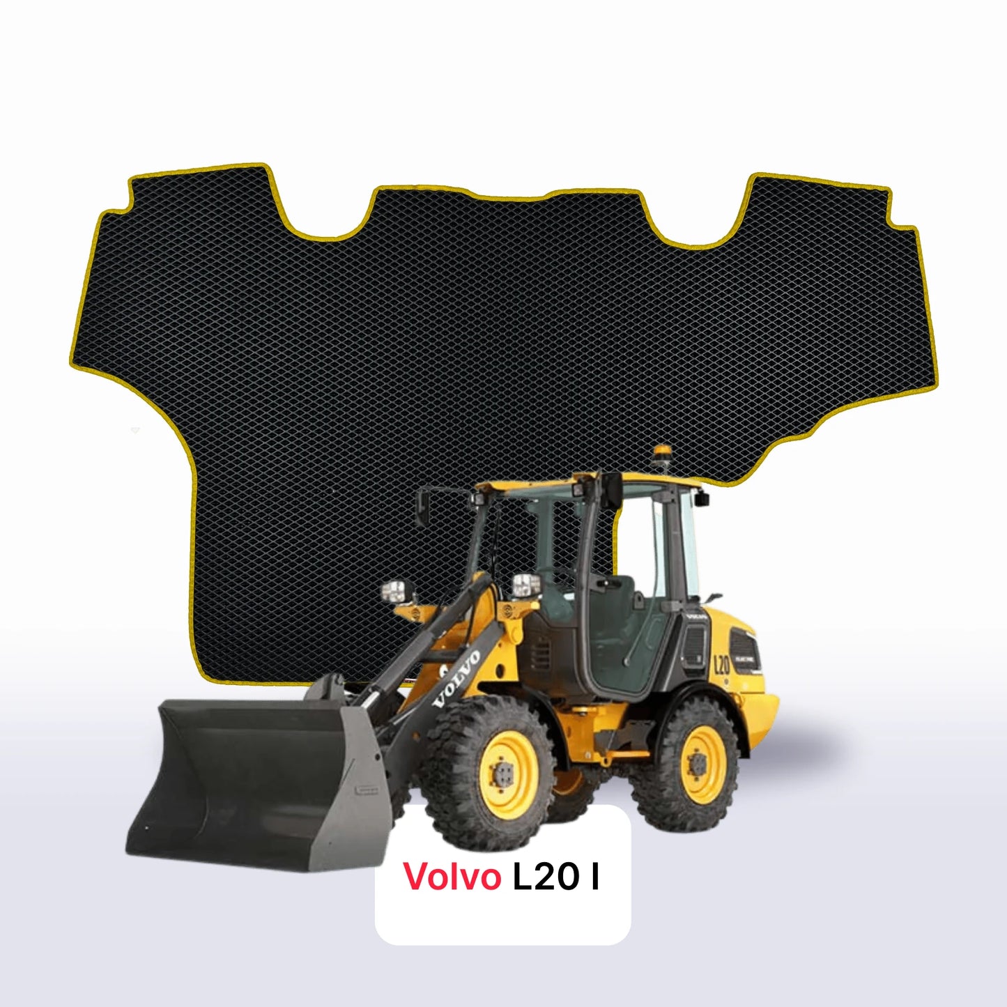 Автоковрики EVAMATS для Volvo EW160E 1 покоління 2016-2018 р.в. ЕКСКАВАТОР