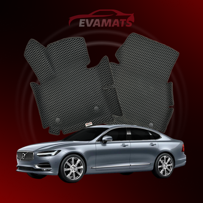 Dywaniki samochodowe EVAMATS do Volvo S90 2 gen 2016-2025 rok SEDAN