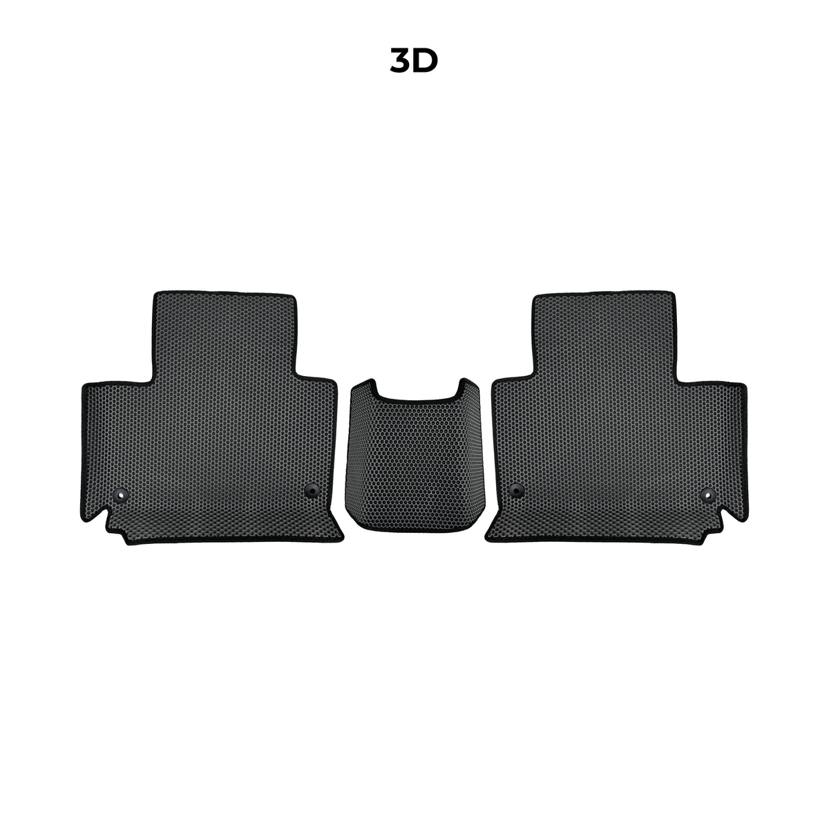 EVA Dywaniki samochodowe od EVA MATS 3D do Volkswagen Touran II gen 2015-2027 rok MINIVAN BENZYNA
