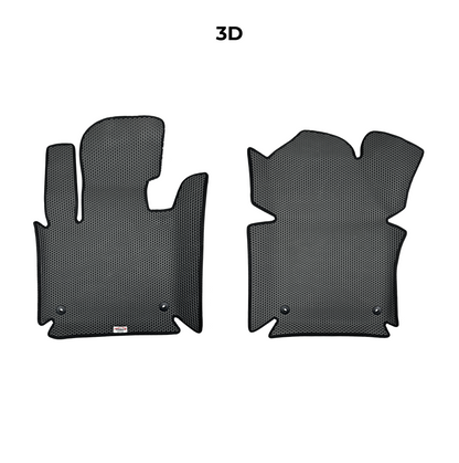 EVA Dywaniki samochodowe od EVA MATS 3D do Volkswagen Touran I gen 2003-2015 rok Minivan BENZYNA + Podpiętka EVAMATS