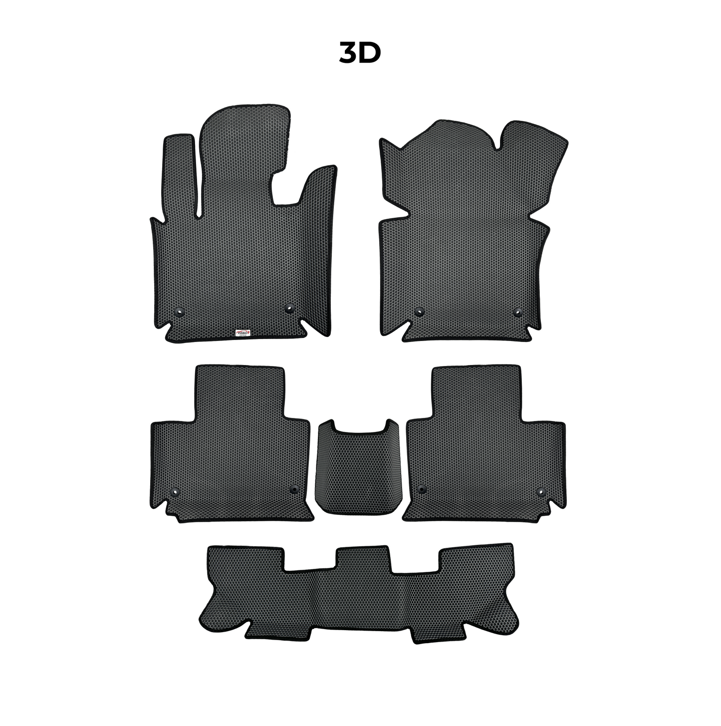 EVA Dywaniki samochodowe od EVA MATS 3D do Forthing V-Tour 1 gen 2024-2027 rok MINIVAN