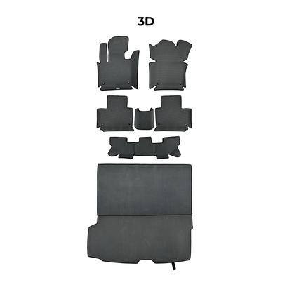 EVA Dywaniki samochodowe od EVA MATS 3D do Opel Zafira C 3 gen 2011-2019 rok MINIVAN BENZYNA