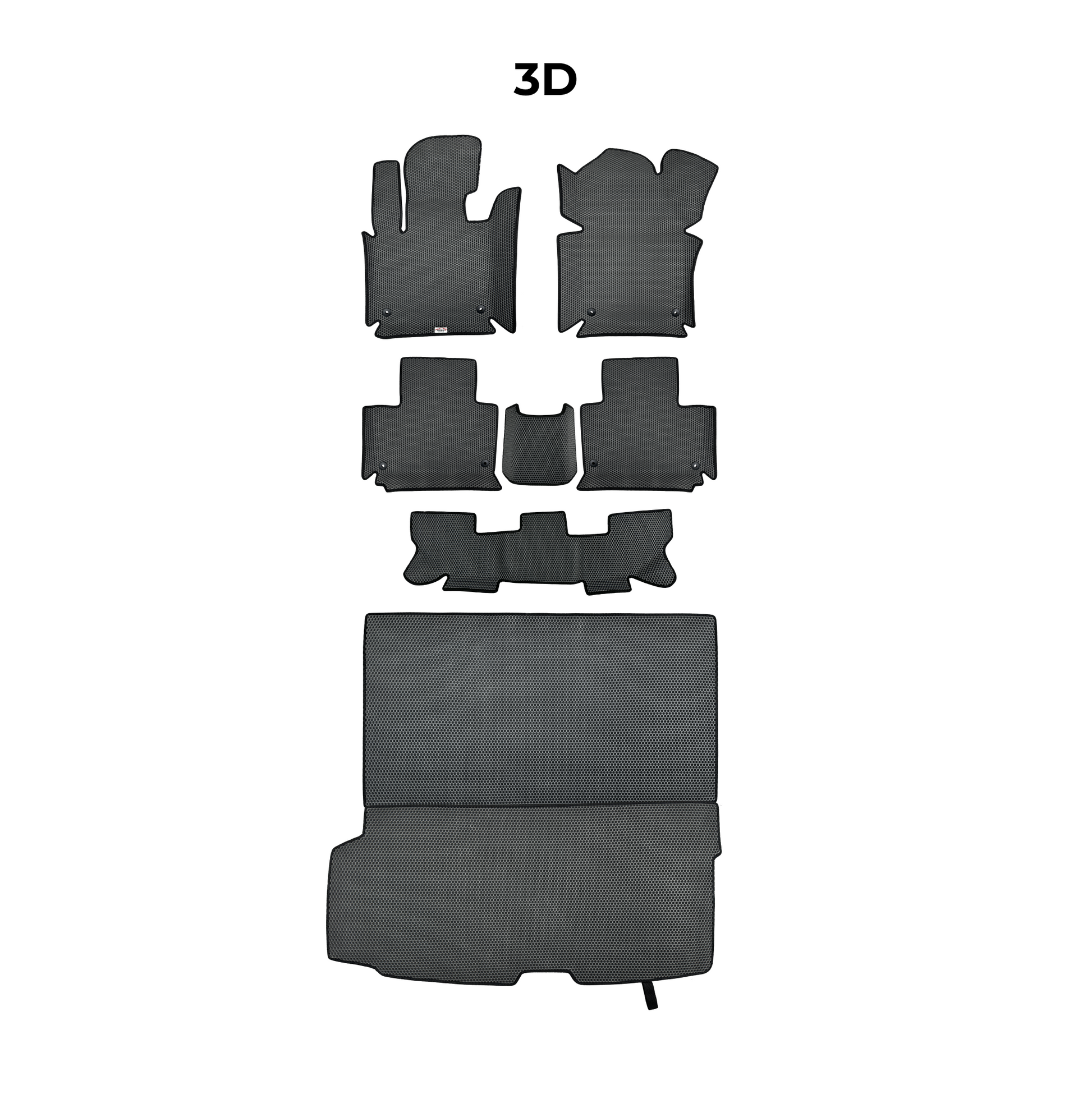 Автоковрики EVAMATS для позашляховика BMW X7 (G07) ​​1-го покоління 2019-2025 р.в.