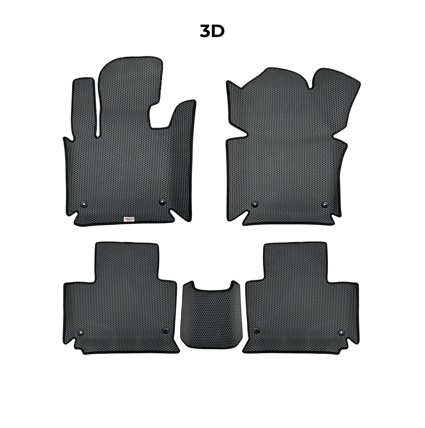 EVA Dywaniki samochodowe od EVA MATS 3D do Forthing V-Tour 1 gen 2024-2027 rok MINIVAN