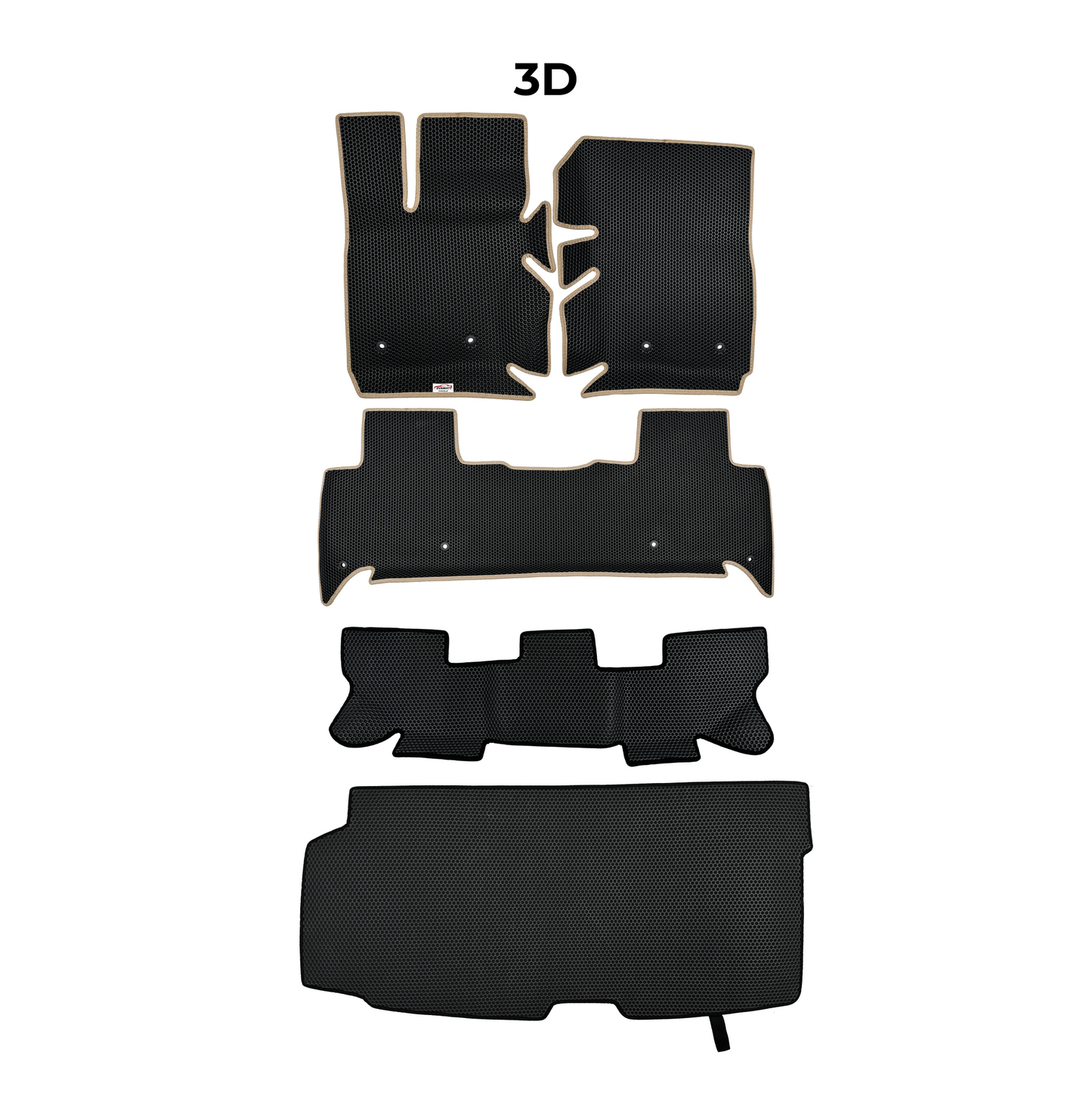EVA Dywaniki samochodowe od EVA MATS 3D do Land Rover Defender(130) 2 gen 2019-2025 rok SUV LONG