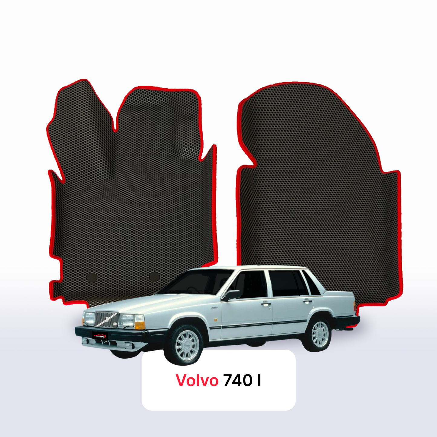 Dywaniki samochodowe 3D EVAMATS do Volvo 740 1983-1992 rok SEDAN