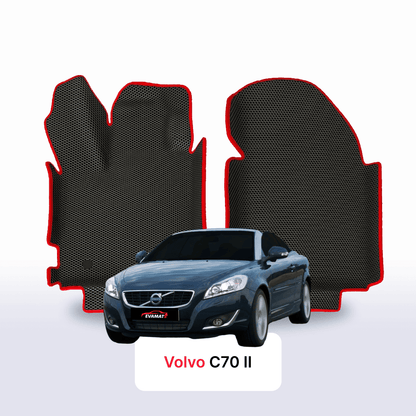 Dywaniki samochodowe 3D EVAMATS do Volvo C70 2 gen 2005-2013 rok KABRIOLET