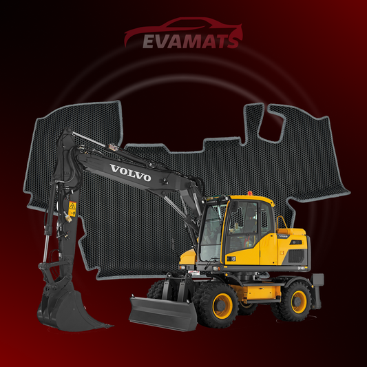 Dywaniki samochodowe EVAMATS do Volvo EW140 1 gen 2002-2025 rok KOPARKA