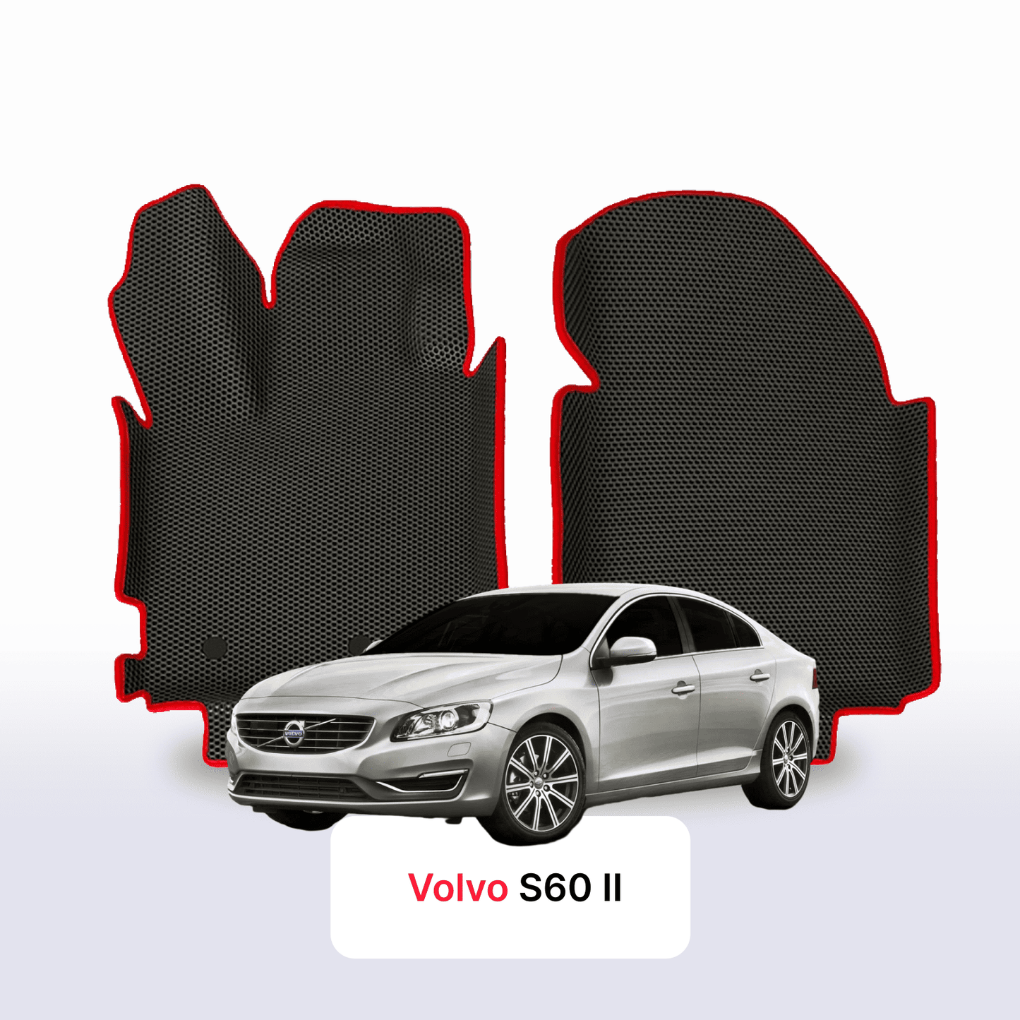 Dywaniki samochodowe 3D EVAMATS do Volvo S60 2 gen 2010-2018 rok SEDAN