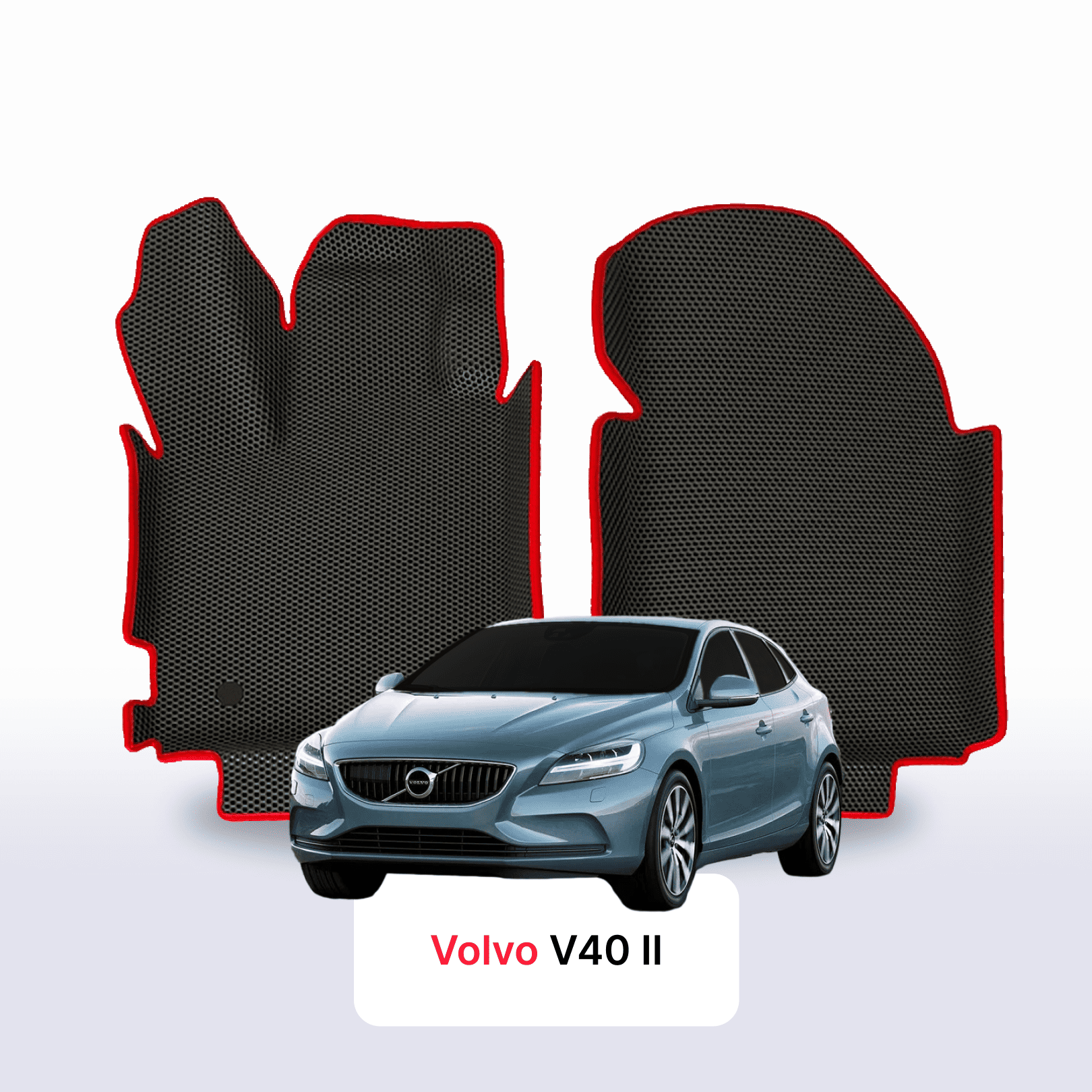 EVA Dywaniki samochodowe od EVA MATS 3D do Volvo V40 2 gen 2012-2019 rok Hatchback