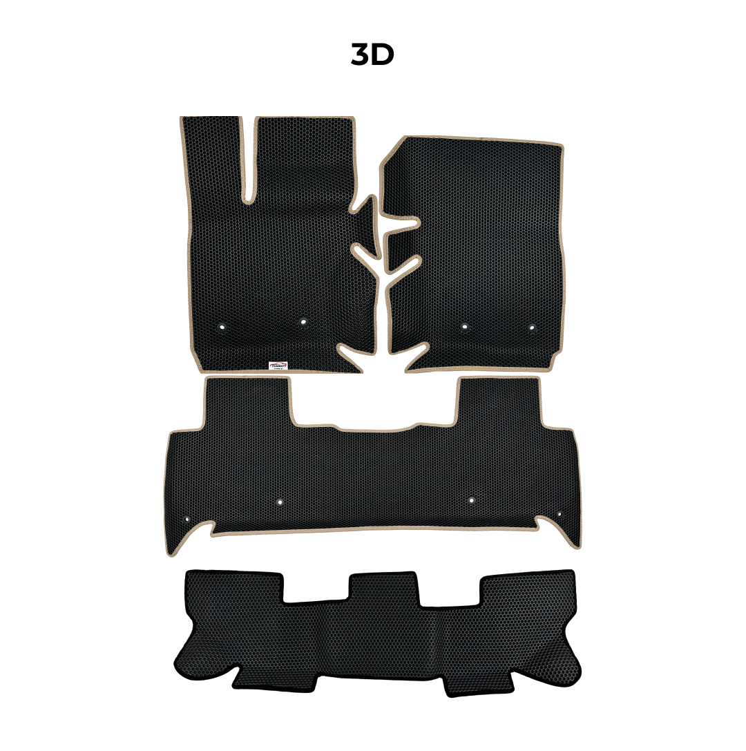 EVA Dywaniki samochodowe od EVA MATS 3D do Land Rover Defender(130) 2 gen 2019-2025 rok SUV LONG