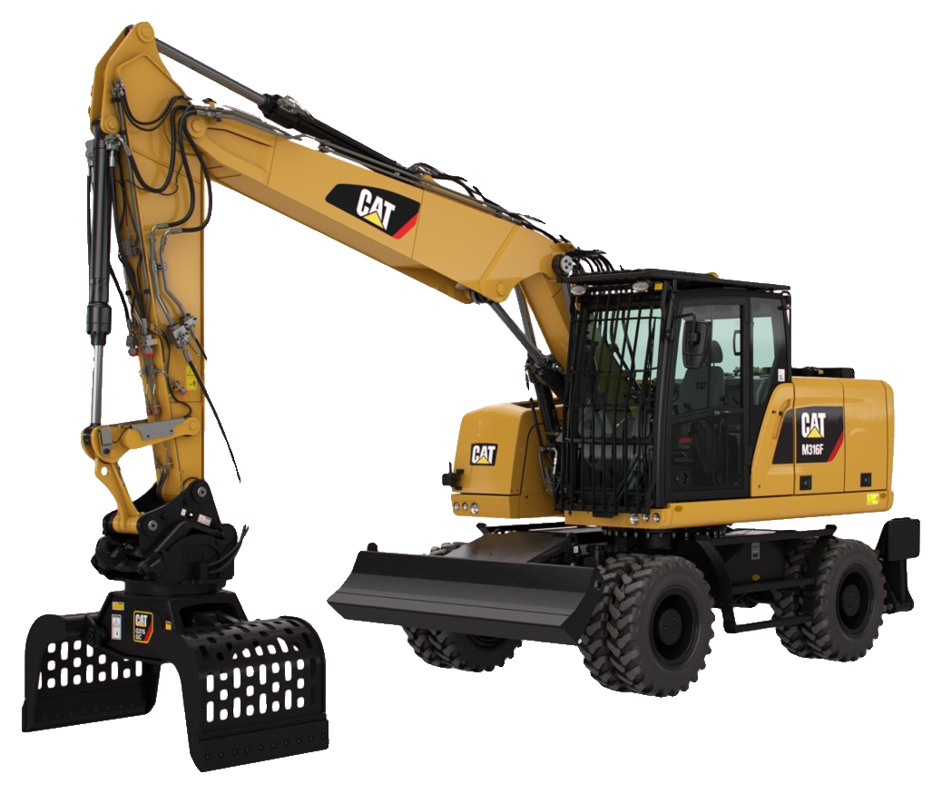 EVA Dywaniki samochodowe od EVA MATS 3D do CAT M316F 3 gen 2017-2021 rok KOPARKA
