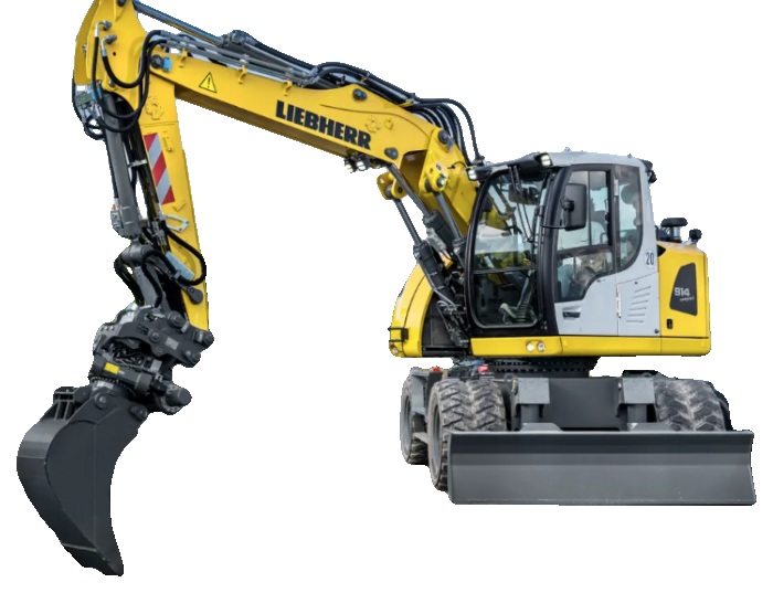 EVA Dywaniki samochodowe od EVA MATS 3D do Liebherr A914 Compact Litronic 1 gen 2013-2027 rok KOPARKA