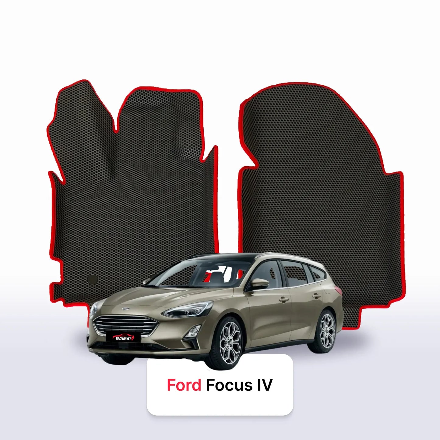 Custom-Fit 3D EVA Car Mats for Ford Focus MK4 IV gen 2018–2025 year Estate