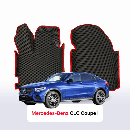 Custom-Fit 3D EVA Car Mats for Mercedes-Benz GLC C253 I gen 2016–2023 year SUV Coupe