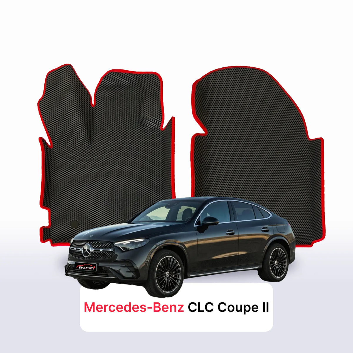 Custom-Fit 3D EVA Car Mats for Mercedes-Benz GLC C254 II gen 2023–2027 year SUV Coupe