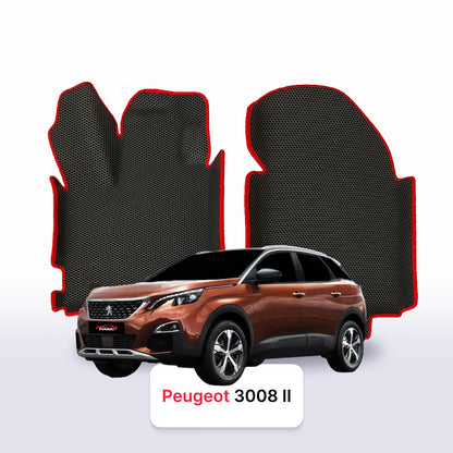 Custom-Fit 3D EVA Car Mats for Peugeot 3008 AT II gen 2016–2024 year SUV