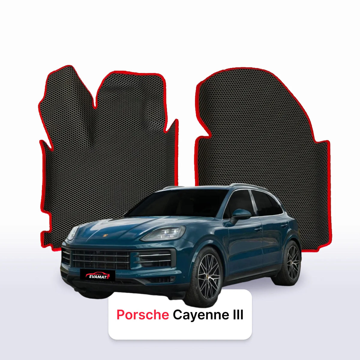 Custom-Fit 3D EVA Car Mats for Porsche Cayenne III gen 2017–2026 year SUV