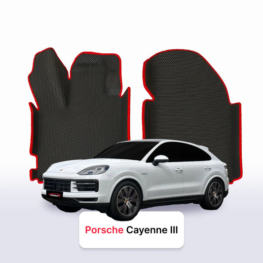 Custom-Fit 3D EVA Car Mats for Porsche Cayenne III gen 2017–2026 year SUV Coupe