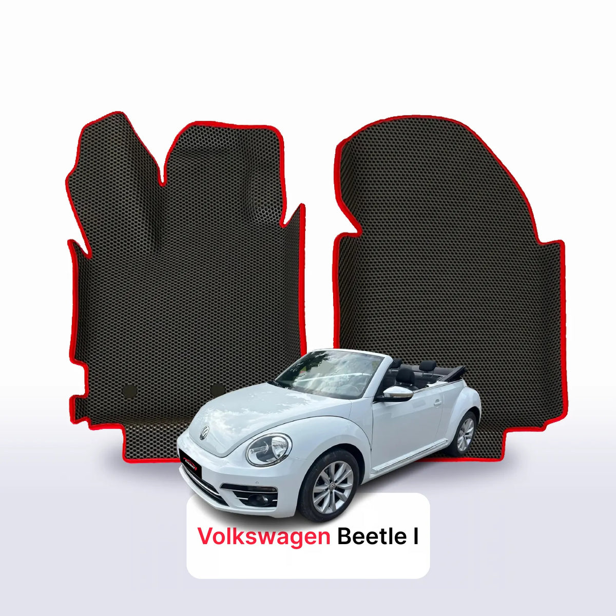 Custom-Fit 3D EVA Car Mats for Volkswagen Beetle I gen 2011–2019 year CABRIOLET
