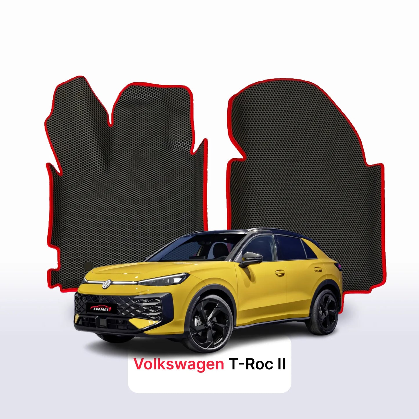 Custom-Fit 3D EVA Car Mats for Volkswagen T-Roc II gen 2025–2029 year SUV