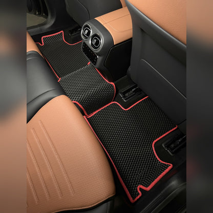 Dywaniki EVAMATS 3D z rantami — Mercedes-Benz GLC 2 gen (X254) 2022-2027 rok SUV 5 drzwi