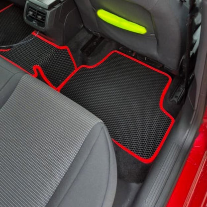 SEAT Leon 3 gen 2012-2020, czarny-czerwony