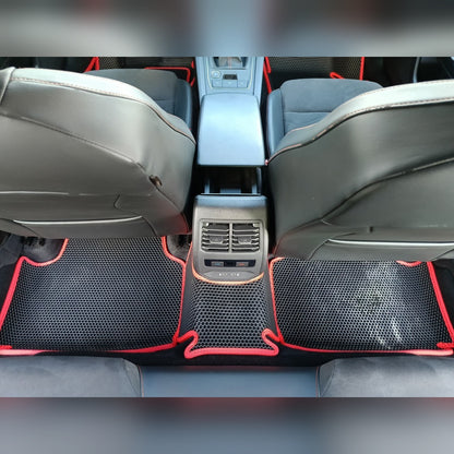 SEAT Leon 3 gen 2012-2020, czarny-czerwony