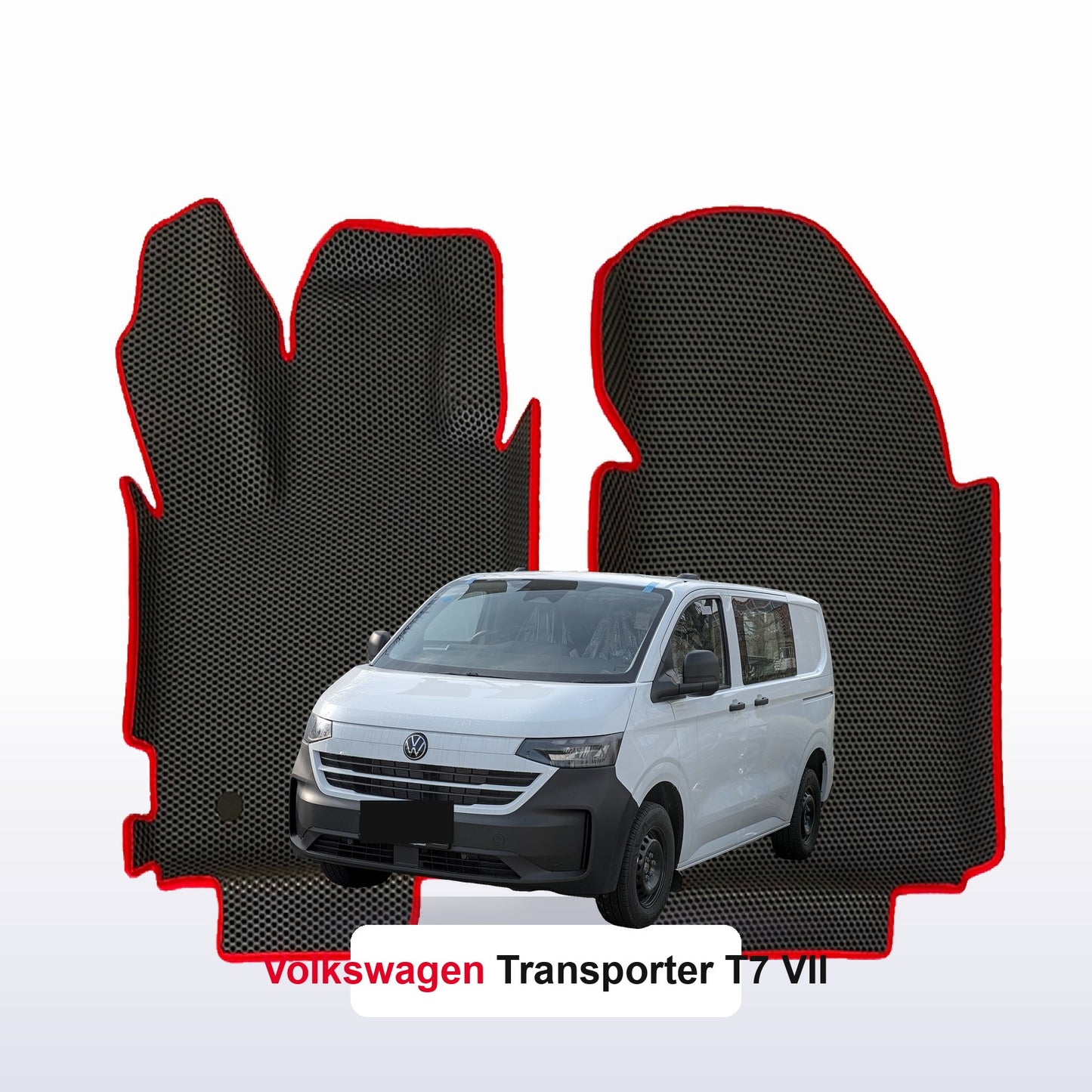 EVA Dywaniki samochodowe od EVA MATS 3D do Volkswagen Transporter(T7) VII gen 2024-2029 rok VAN brygadówka