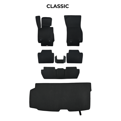 EVA Dywaniki samochodowe od EVA MATS 3D do Opel Zafira C 3 gen 2011-2019 rok MINIVAN BENZYNA