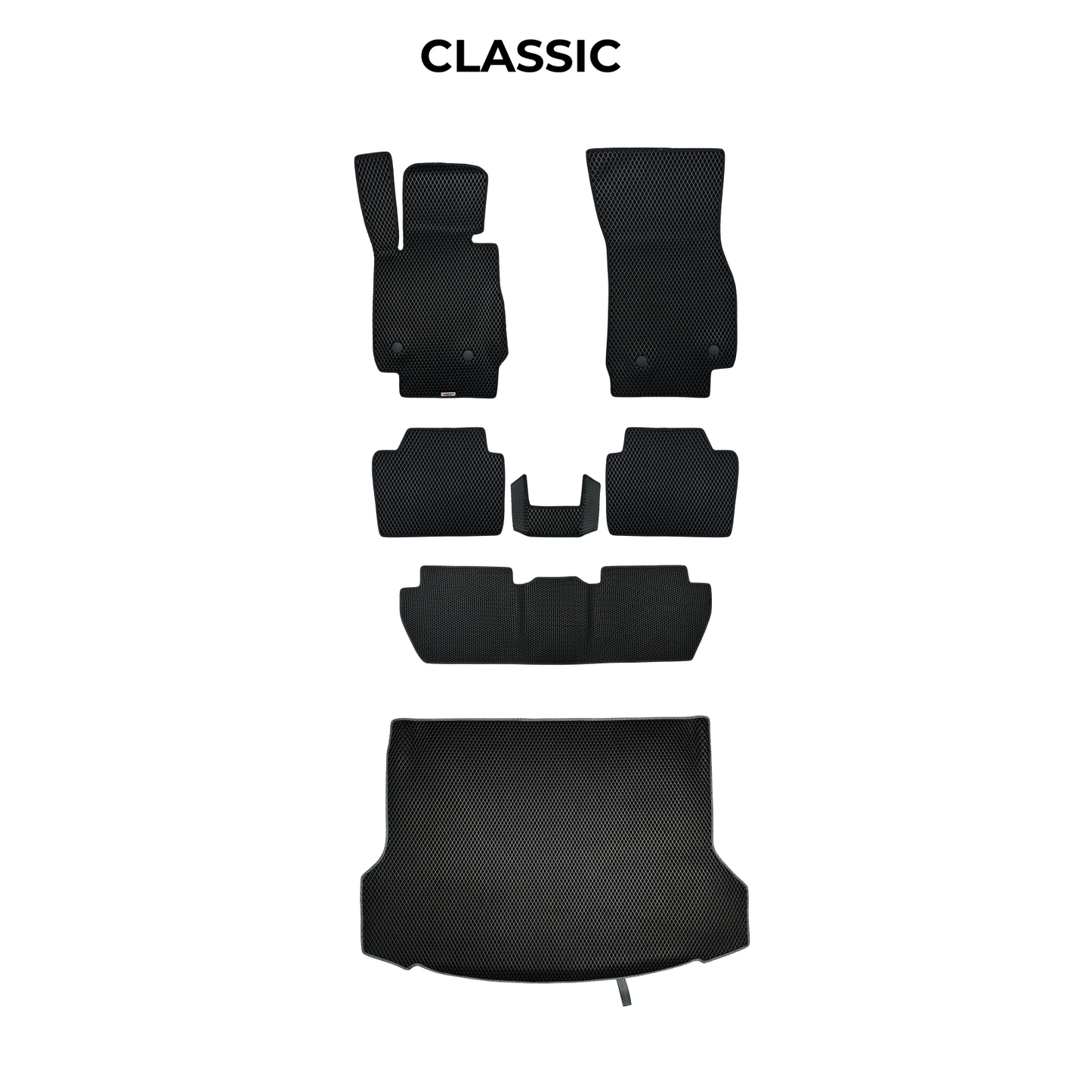 EVA Dywaniki samochodowe od EVA MATS 3D do Nissan X-Trail(T33) IV gen 2021-2028 rok SUV BENZYNA
