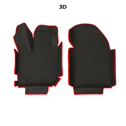 EVA Dywaniki samochodowe od EVA MATS 3D do SEAT Leon 3 gen 2012-2020 rok HATCHBACK 5 drzwi BENZYNA