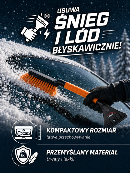 Szczotka Samochodowa do Usuwania Śniegu i Lodu