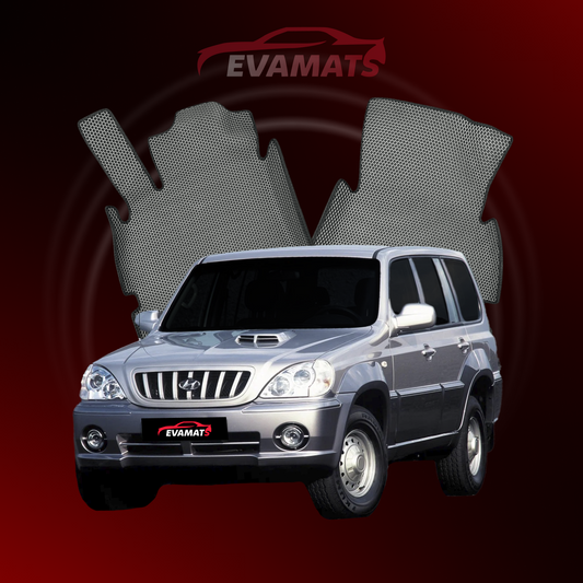 Автоковрики EVAMATS для позашляховика Hyundai Terracan 1 покоління 2001-2007 р.в.